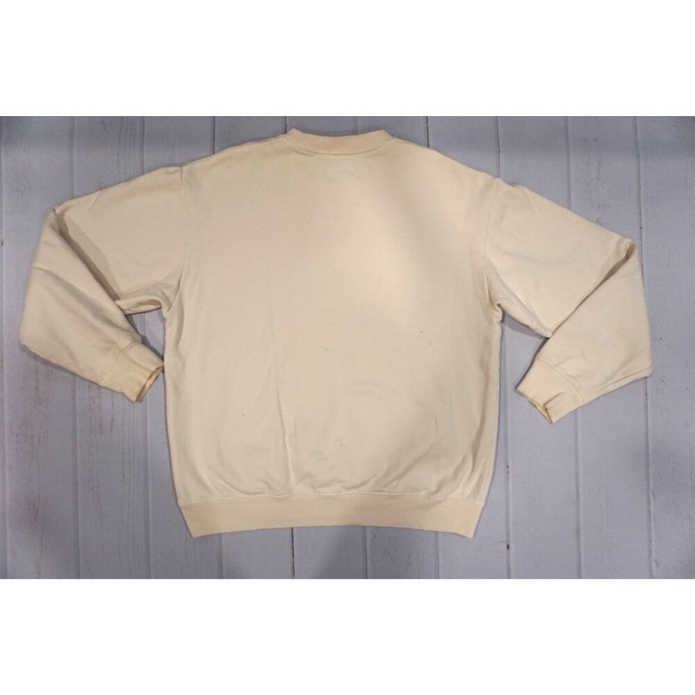 Pleasing Harry Styles Unisex Cream Crewneck - Size L - Picture 9 of 10